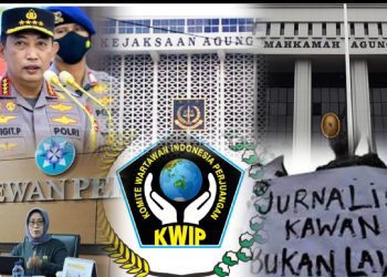 Kriminalisasi  Wartawan KWIP Akan Surati Kapolri, Kajagung, Mahkamah Agung dan Dewan Pers
