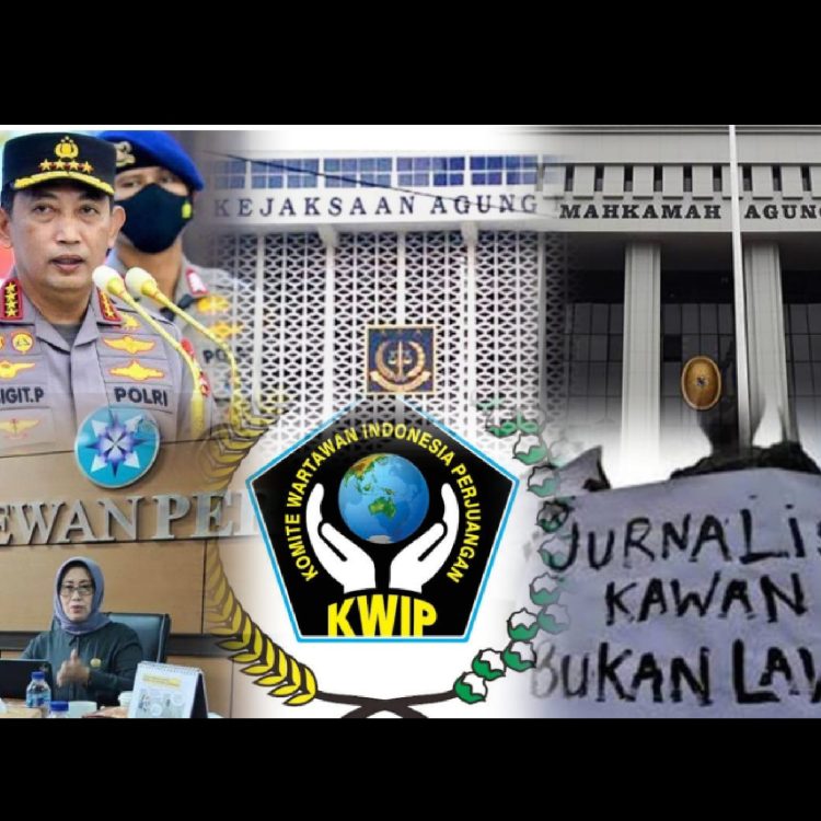 Kriminalisasi  Wartawan KWIP Akan Surati Kapolri, Kajagung, Mahkamah Agung dan Dewan Pers