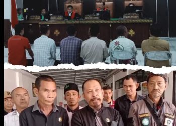 Hakim Tolak Pengajuan Eksepsi 6 Terdakwa