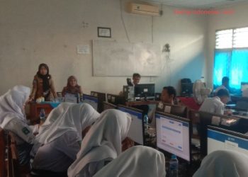 45 Siswa SMAN 1 Abung Selatan Ikuti UNBK 2024