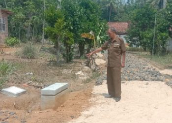 Desa Ratu Abung Bangun Gorong-Gorong Di Dusun 5