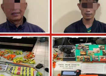 Diduga melakukan Pungli  Mobil Truck, Dua Pelaku Diamankan Polres Lampung