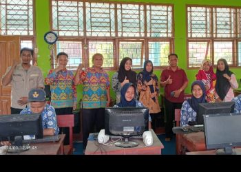 45 Siswa SMPN 11 kotabumi Ikuti ANBK 2024