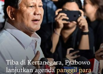 Berlanjut Pemanggilan Calon Wakil Menteri Kabinet Prabowo Subianto