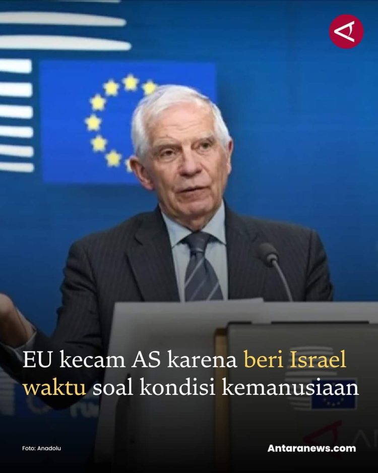 Uni Eropa mengecam pemerintah Amerika Serikat karena memberi waktu tambahan selama sebulan kepada Israel.