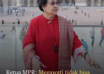 Ketua MPR : Megawati tidak hadir