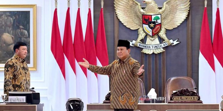 Presiden Prabowo menekankan: Pentingnya Kerjasama tim dalam kabinet;
