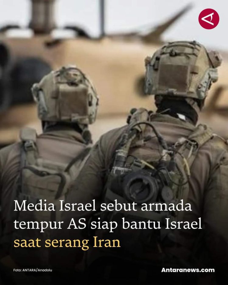 Media Israel “Komando Pusat AS (AFCENT) siap untuk campur tangan jika diperlukan”