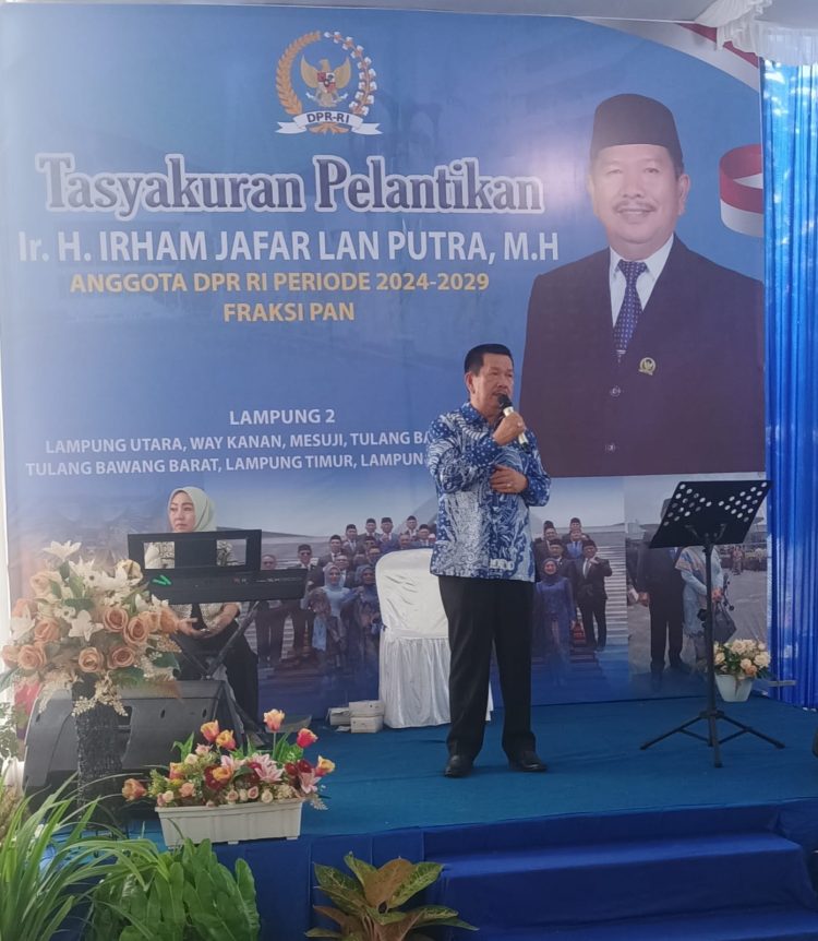 Ir Irham Ja’far lan Putra “Doakan saya Tetap Amanah”
