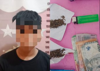 Remaja Pengedar Ganja,  Diringkus Polisi