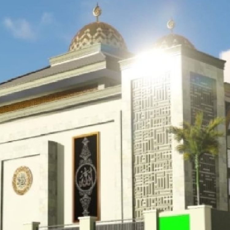 Sulpakar,  Resmikan Masjid Al-Hamid SMAN 1 Bukit Kemuning