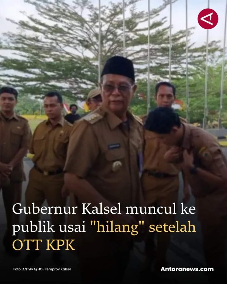 Gubernur Kalsel “Saya ada di Banus*