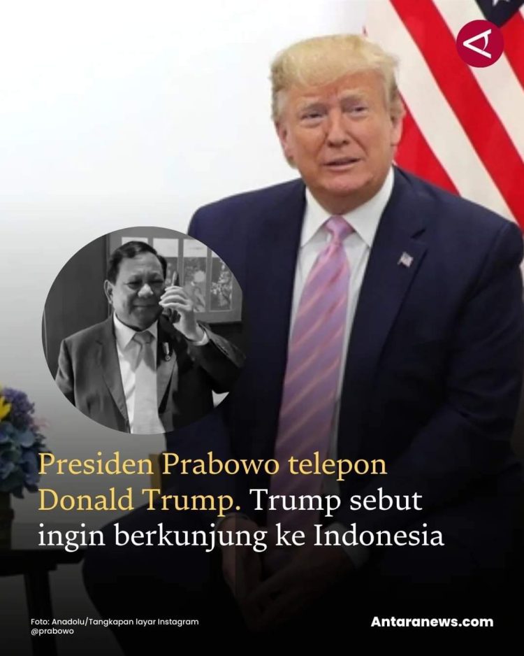 Donald Trump: Titip salam buat masyarakat Indonesia