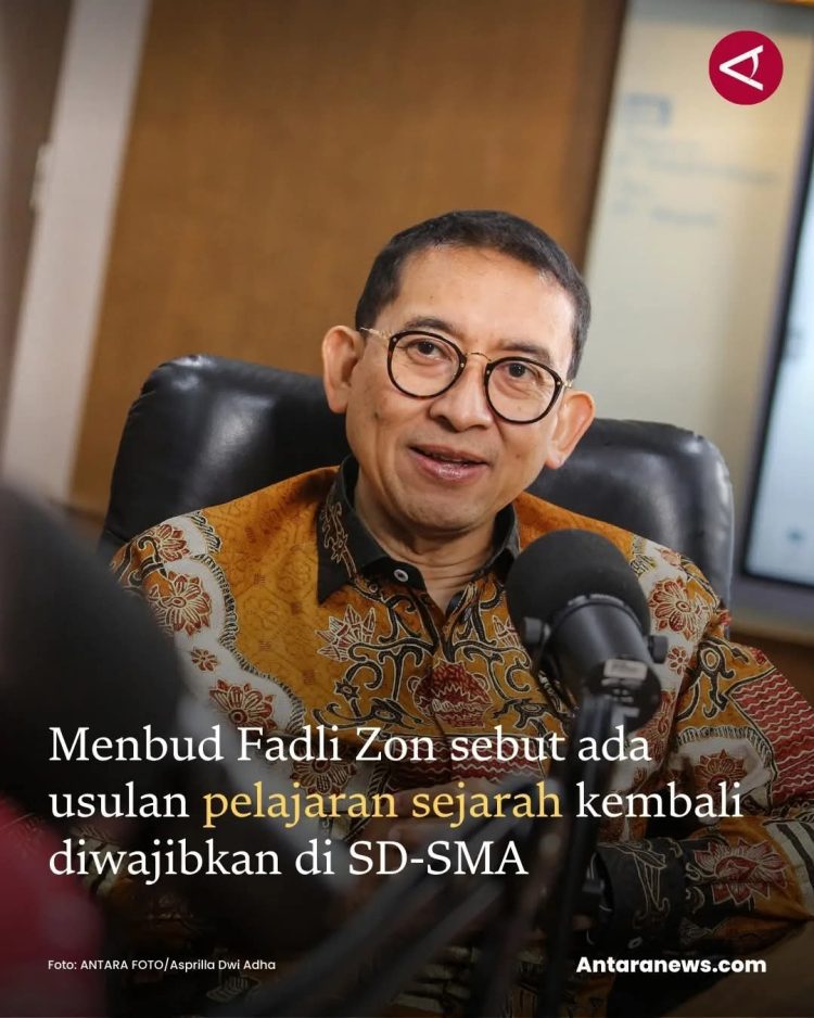 Menbud “Kembalikan pelajaran Sejarah