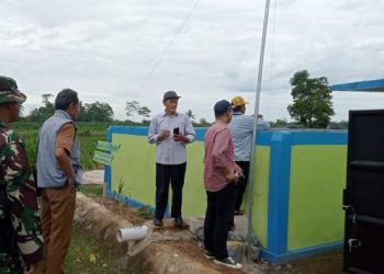 Dorong Produktifitas,  Kementan Didampingi Tim Undip Monitoring Irigasi Perpipaan dan Perpompaan