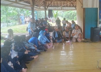 Relawan HARLI Gelar Syukuran Kemenangan Di Pondok Kolam Suka Mulya