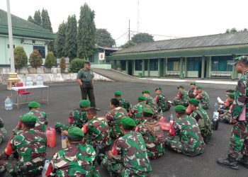 Kodim 0412/Lampung Utara, berikan Babinsa sosialisasi Pembuatan Biang Mikroba PA63.