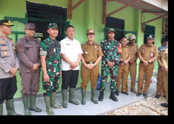 Tim Wasev Mabesad Tinjau Sasaran Fisik TMMD ke -123 Kodim 0412/LU Di Desa Subik