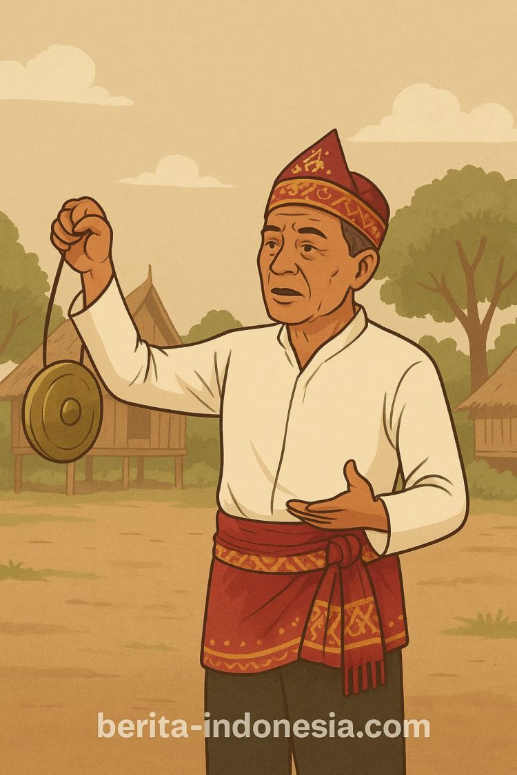 Tradisi Warta: Jejak Wartawan Adat di Desa Karta, Tulangbawang Barat