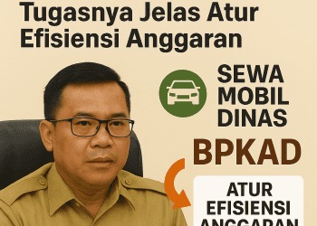 Sekda Lampung Utara Lempar Bola Panas “Sewa Mobil Dinas” ke BPKAD, Padahal Tugasnya Jelas Atur Efisiensi Anggaran