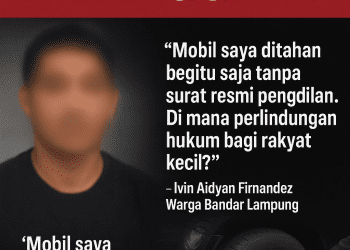 Viral Aksi Debt Collector Tahan Mobil, Netizen Soroti Polda Lampung dan Ingatkan Putusan MK