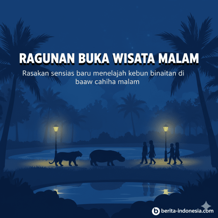 Ragunan Siap Gelar Wisata Malam, Yuk Nikmati Suasana Baru di Kebun Binatang!