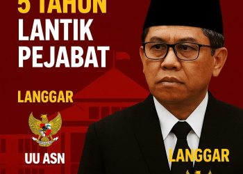 Dugaan Pelanggaran Administratif dalam Pelantikan Pejabat Lampung Utara: Masa Jabatan Sekda Melewati Batas, Pelantikan oleh Wakil Bupati Disorot
