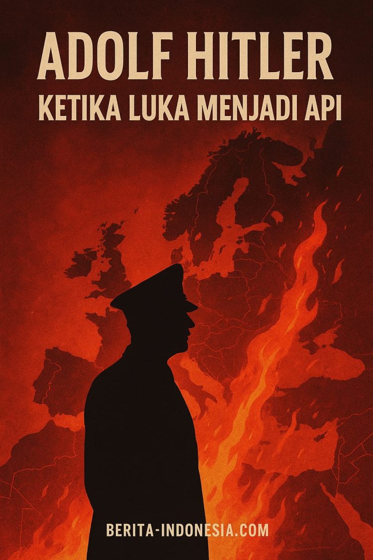 “Adolf Hitler: Ketika Luka Menjadi Api dan Api Menjadi Neraka Dunia”