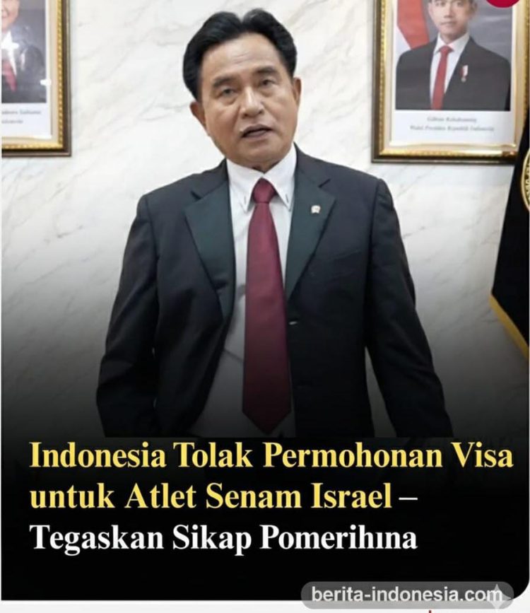 Indonesia Tolak Permohonan Visa untuk Atlet Senam Israel — Tegaskan Sikap Pemerintah
