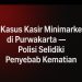 Kasir Minimarket di Purwakarta Ditemukan Tewas, Atasan Jadi Tersangka Utama