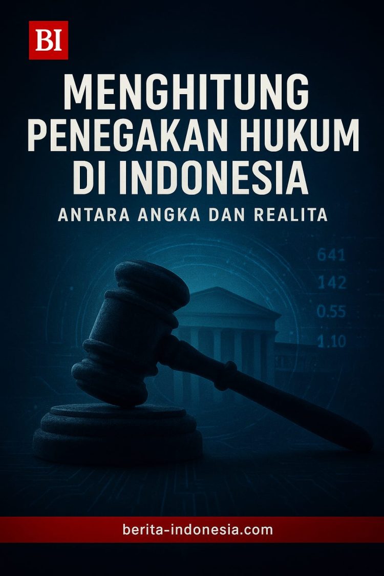 🇮🇩 Menghitung Penegakan Hukum di Indonesia: Antara Angka dan Realita