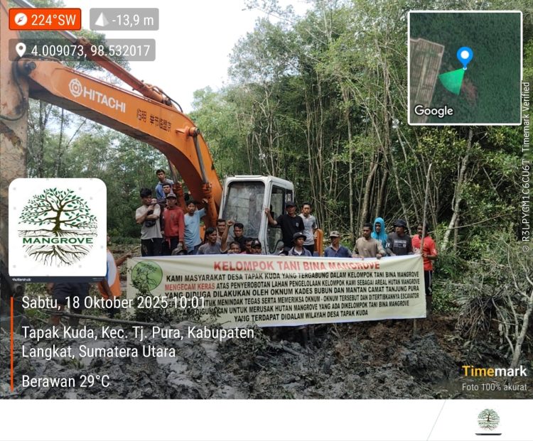 Diduga Jual Lahan Mangrove: Oknum Kades Bubun dan Mantan Camat Tanjung Pura Terlibat Mafia Tanah, LSM ELANG MAS Siap Tempuh Jalur Hukum