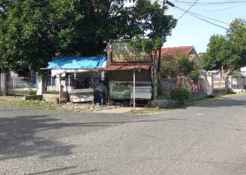 Diduga Hendak Dibakar, Kios Sekretaris DPP LSM Karya Diteror OTK di Pematangsiantar