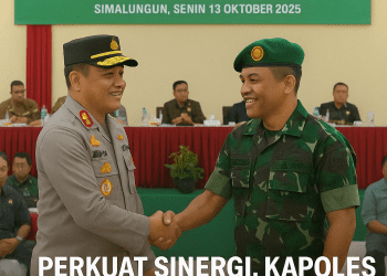 Perkuat Sinergi, Kapolres Simalungun Hadiri Silaturahmi Danrem 022/Pantai Timur Bersama Forkopimda
