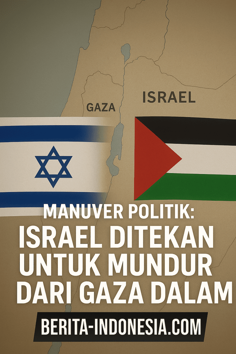 Manuver Politik: Israel Ditekan untuk Mundur dari Gaza dalam 24 Jam, Isyarat Perubahan Strategi Regional