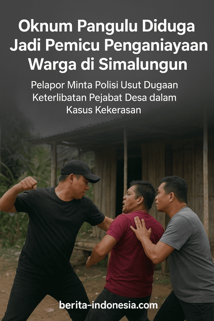 Oknum Pangulu Diduga Jadi Pemicu Penganiayaan Warga di Simalungun