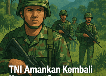 TNI Amankan Kembali Kampung Soanggama dari Kelompok Bersenjata di Intan Jaya