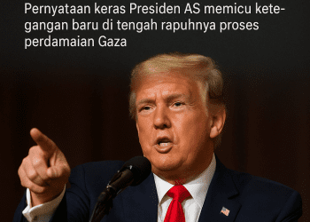 Trump Ancam Hapus Hamas Jika Langgar Gencatan Senjata Gaza