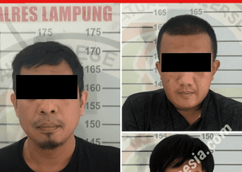 Satres Narkoba Polres Lampung Utara Ciduk Tiga Pengguna Sabu di Tanjung Senang