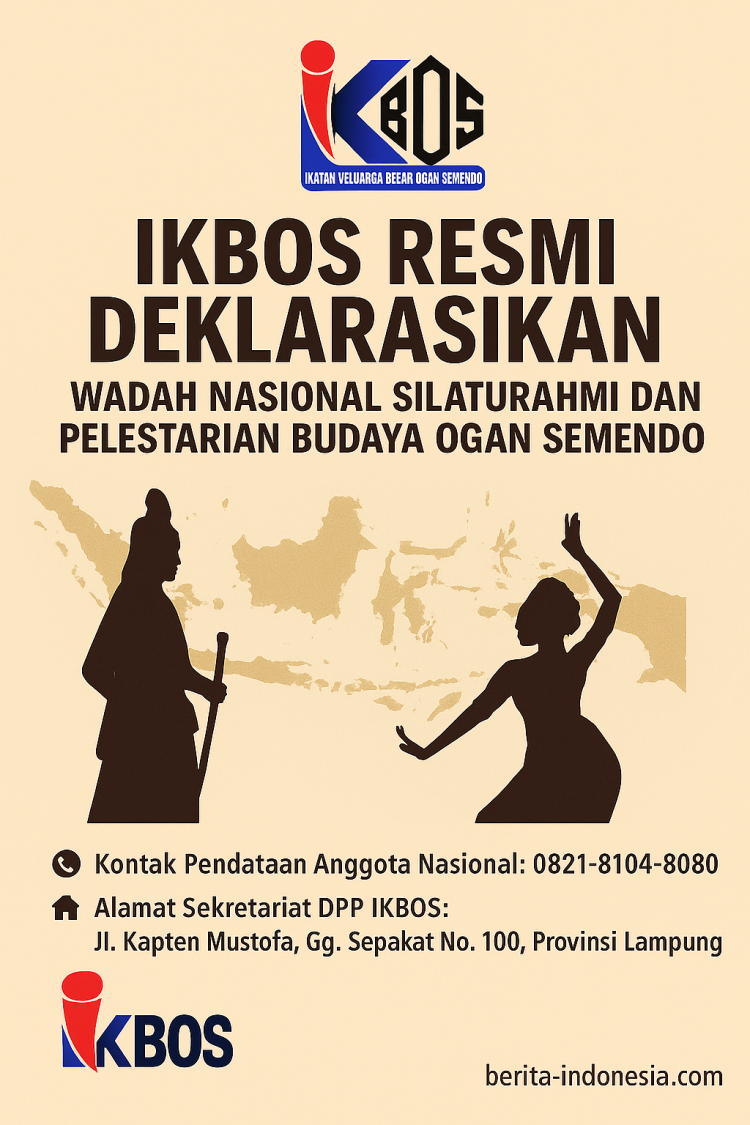 IKBOS Resmi Dideklarasikan: Wadah Nasional Silaturahmi dan Pelestarian Budaya Ogan Semendo