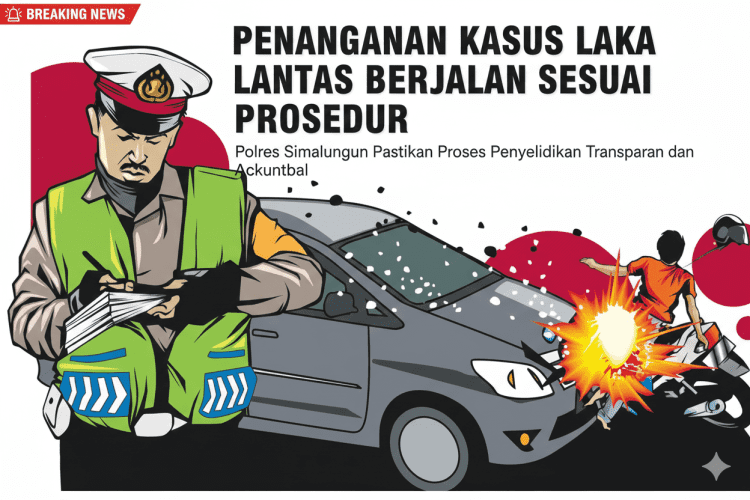 Unit Gakkum Sat Lantas Polres Simalungun Tegas Bantah Tudingan: Penanganan Kasus Laka Lantas Berjalan Sesuai Prosedur