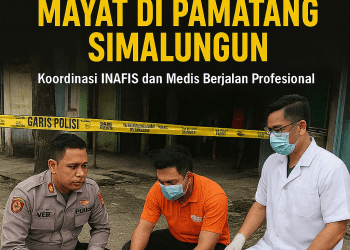 Reaksi Cepat Polsek Bangun Tangani Penemuan Mayat di Pamatang Simalungun, Koordinasi INAFIS dan Medis Berjalan Profesional