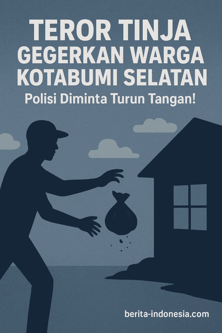 🔴 Teror Tinja Gegerkan Warga Kotabumi Selatan, Polisi Diminta Turun Tangan!