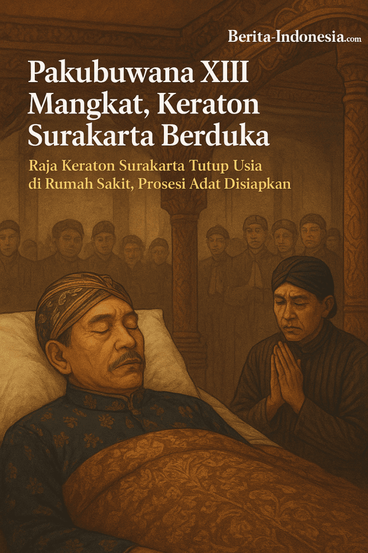 Pakubuwana XIII Mangkat, Keraton Surakarta Berduka