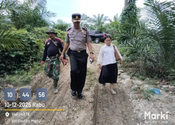 Polsek Tanah Jawa Gerebek Lokasi Tambang Ilegal di Kebun PTPN IV Balimbingan
