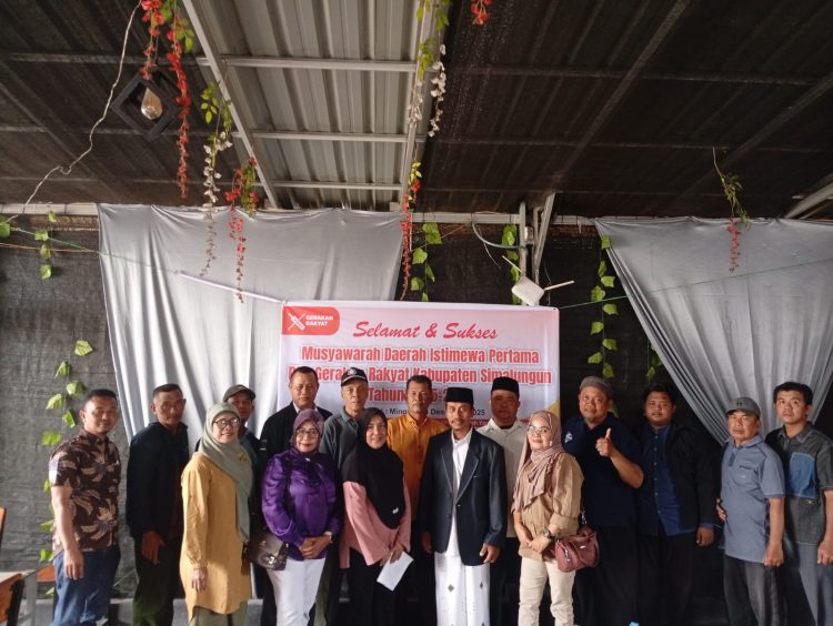 DPD Gerakan Rakyat Kabupaten Simalungun Terbentuk, Ir Adi Sudarto Jadi Ketua