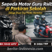 Sepeda Motor Guru Raib di Parkiran Sekolah, Diduga Dicuri Dua Pelaku Bermotor