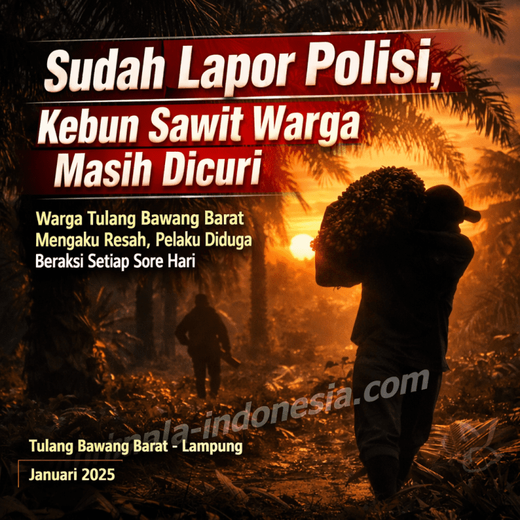 Sudah Lapor Polisi, Kebun Sawit Warga