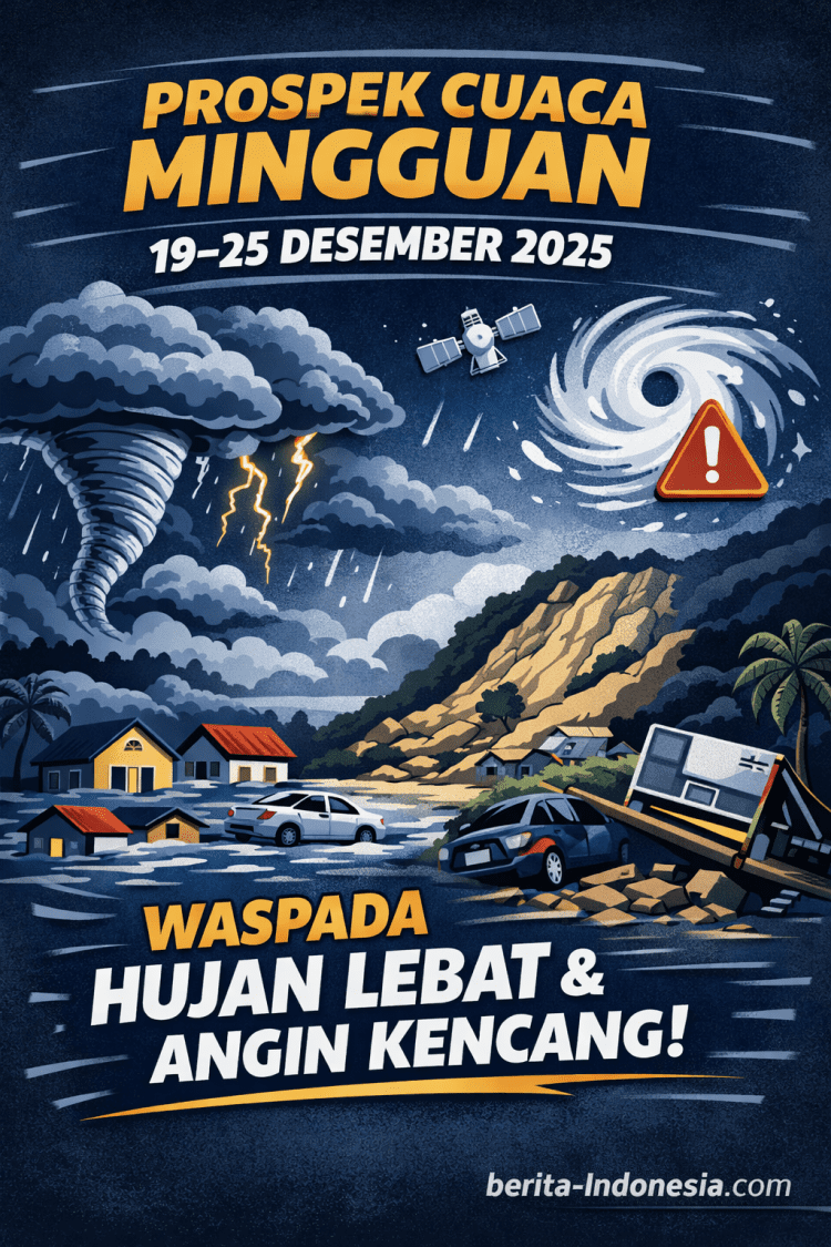 Prospek Cuaca Mingguan Indonesia