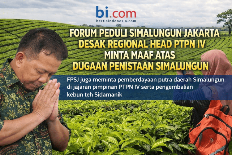 Forum Peduli Simalungun Jakarta Desak Regional Head PTPN IV Minta Maaf atas Dugaan Penistaan Simalungun